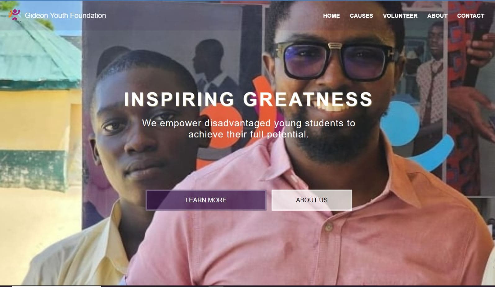 Gideon Youth Foundation Website