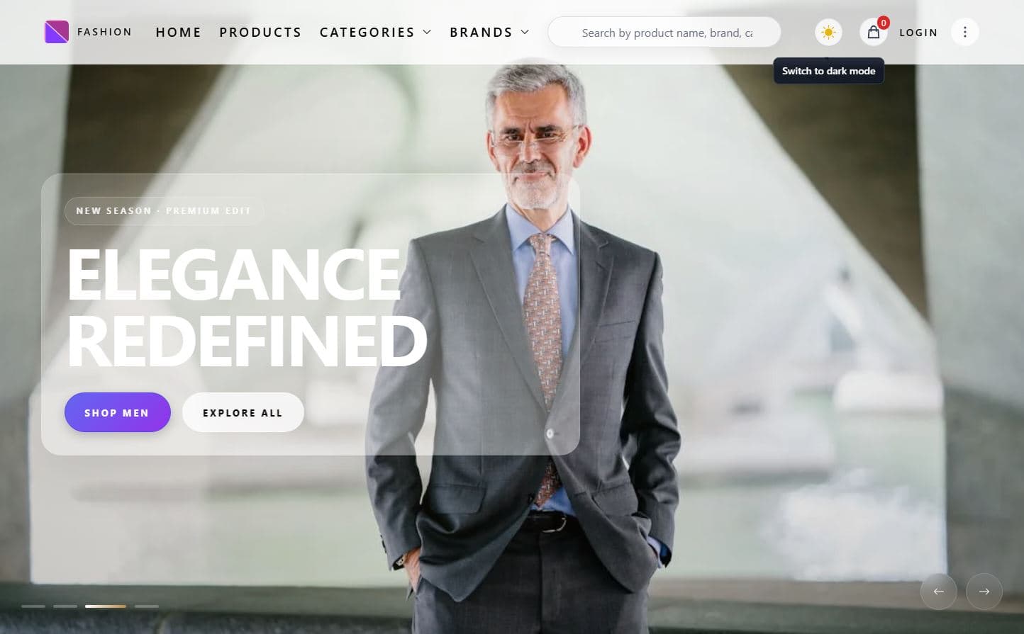 Fashion E-commerce Platform